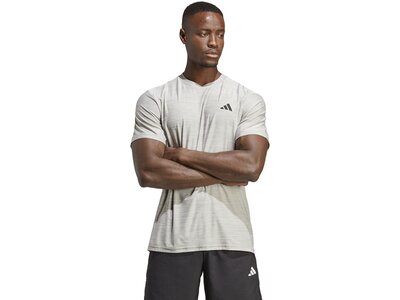 ADIDAS Herren Shirt Train Essentials Stretch Training Grau