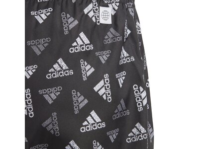 ADIDAS Kinder Badeshorts Logo Print CLX Grau