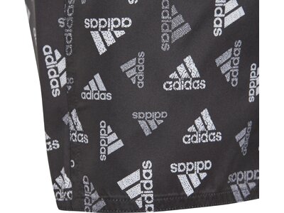 ADIDAS Kinder Badeshorts Logo Print CLX Grau