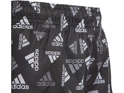 ADIDAS Kinder Badeshorts Logo Print CLX Grau