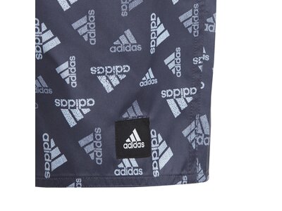 ADIDAS Kinder Badeshorts BOS AOP SWIM SH Grau