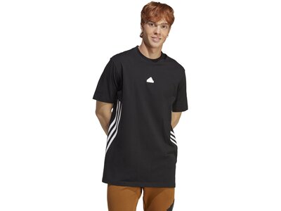 ADIDAS Herren Shirt M FI 3S T Schwarz