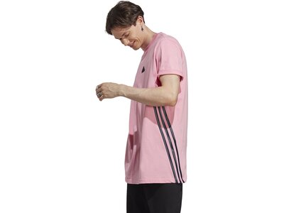 ADIDAS Herren Shirt M FI 3S T Rot