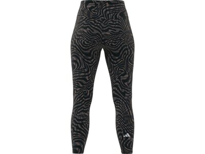 ADIDAS Damen Yoga Printed 7/8-Tight Schwarz