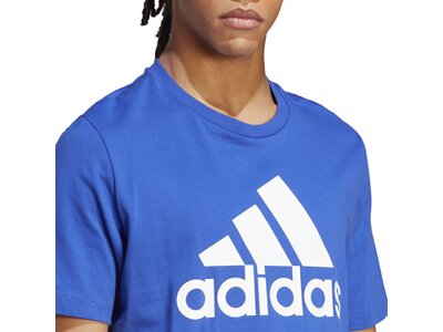 ADIDAS Herren Shirt Essentials Single Jersey Big Logo Blau