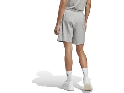 ADIDAS Herren Shorts Essentials 3-Streifen Silber
