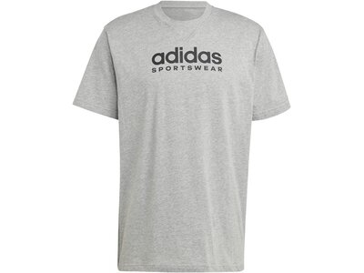 ADIDAS Herren Shirt All SZN Graphic Silber