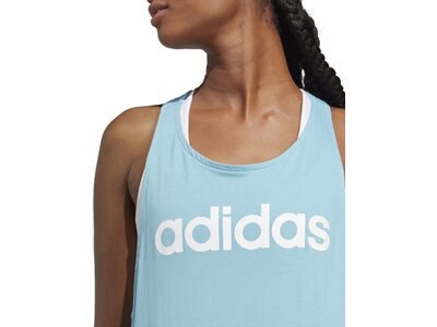 ADIDAS Damen Shirt W LIN TK Blau