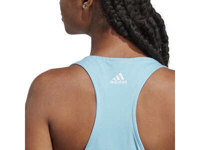 ADIDAS Damen Shirt W LIN TK Blau