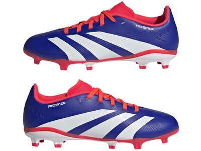 ADIDAS Kinder Fussball-Rasenschuhe Predator League Kids FG Silber