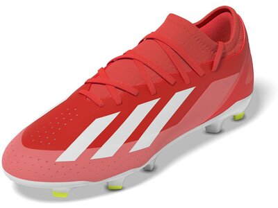 ADIDAS Herren Fussball-Rasenschuhe X Crazyfast League FG Rot