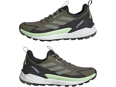 ADIDAS Herren Multifunktionsschuhe Terrex Free Hiker 2.0 Low GORE-TEX Grau