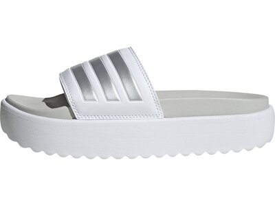 ADIDAS Damen Badeslipper Platform adilette Grau