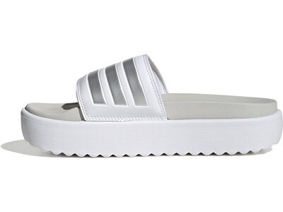 ADIDAS Damen Badeslipper Platform adilette Grau