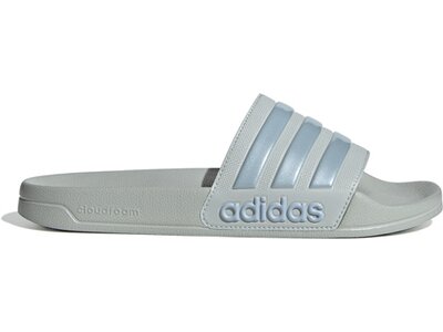 ADIDAS Herren Badeslipper Shower adilette Silber