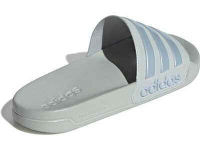 ADIDAS Herren Badeslipper Shower adilette Silber