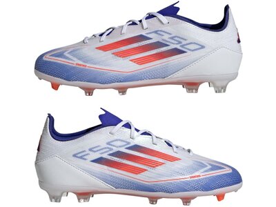 ADIDAS Kinder Fussball-Rasenschuhe F50 Pro Kids FG Silber