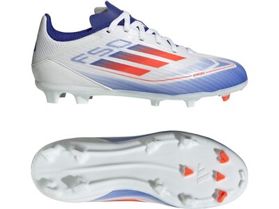 ADIDAS Kinder Fussball-Rasenschuhe F50 League Kids FG/MG Silber