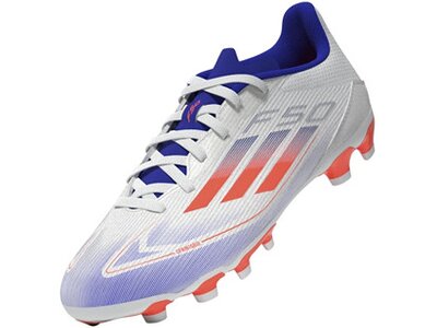 ADIDAS Kinder Fussball-Kunstrasenschuhe F50 League MG Kids Silber