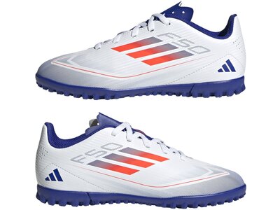 ADIDAS Kinder Fussball-Hartplatzschuhe F50 Club Kids TF Blau