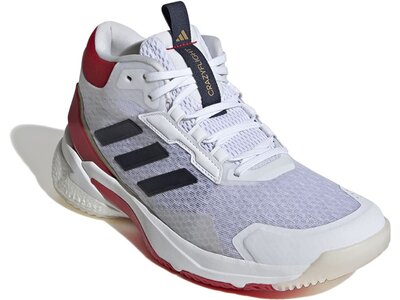 ADIDAS Damen Handballschuhe Crazyflight 5 Mid Indoor Silber