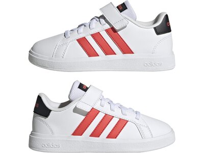 ADIDAS Kinder Freizeitschuhe Grand Court Court Elastic Lace and Top Strap Pink