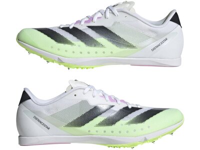 ADIDAS Herren Leichtathletikschuhe Adizero Distancestar Spike Silber