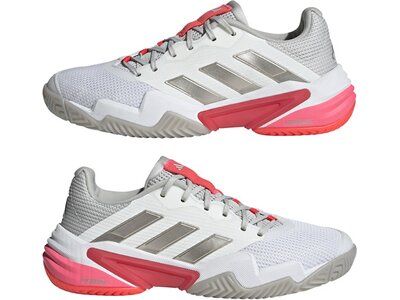 ADIDAS Damen Tennisoutdoorschuhe Barricade 13 Tennis Silber