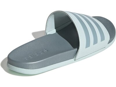 ADIDAS Damen Badeslipper Comfort adilette Silber
