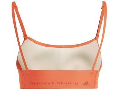 ADIDAS Damen BH Yoga Studio Light-Support Cup D-DD Braun