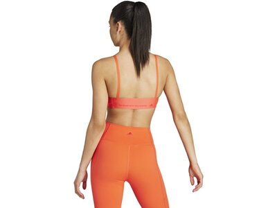 ADIDAS Damen BH Yoga Studio Light-Support Cup D-DD Braun