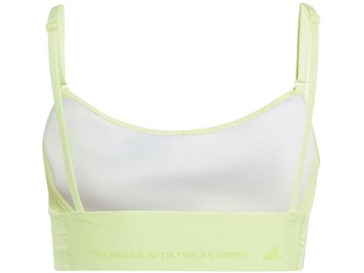 ADIDAS Damen BH Yoga Studio Light-Support Cup A-C Braun