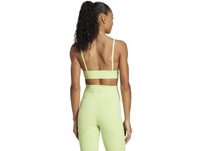 ADIDAS Damen BH Yoga Studio Light-Support Cup A-C Braun