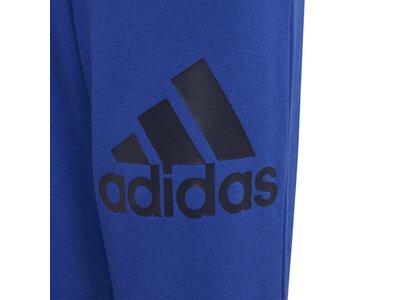 ADIDAS Kinder Hose Essentials Regular Fit Big Logo Cotton Blau