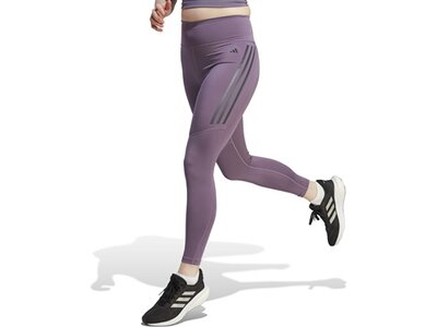 ADIDAS Damen Tights DailyRun 3-Streifen Grau