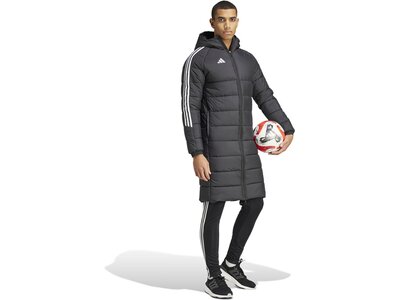 ADIDAS Herren Jacke Tiro 24 Long Mantel Grau