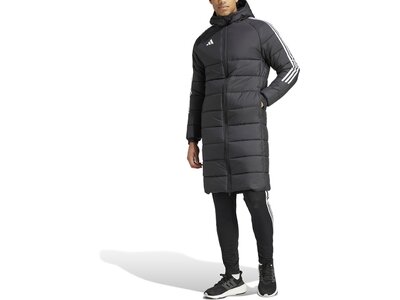 ADIDAS Herren Jacke Tiro 24 Long Mantel Grau
