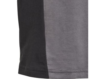 ADIDAS Kinder Shirt Tiberio 3-Streifen Colorblock Cotton Kids Grau
