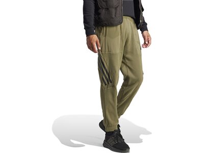 ADIDAS Herren Hose Future Icons 3-Streifen (normal & lang) Braun