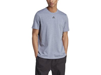 ADIDAS Herren Shirt Mélange (normal & lang) Grau