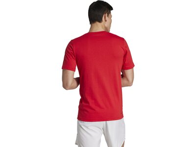 ADIDAS Herren Shirt Train Essentials Seasonal Training Graphic Rot