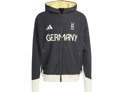 ADIDAS Herren Team Deutschland Podium Jacke Schwarz