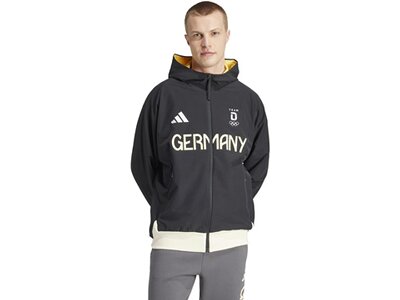 ADIDAS Herren Team Deutschland Podium Jacke Schwarz