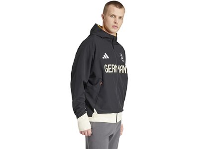 ADIDAS Herren Team Deutschland Podium Jacke Schwarz