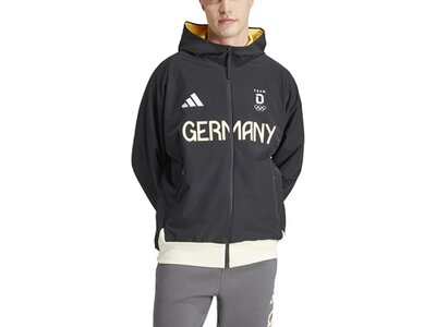 ADIDAS Herren Team Deutschland Podium Jacke Schwarz