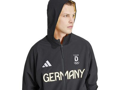 ADIDAS Herren Team Deutschland Podium Jacke Schwarz