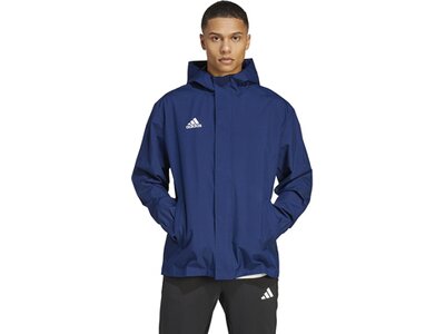 ADIDAS Herren Jacke Entrada 22 All-Weather (normal & lang) Blau