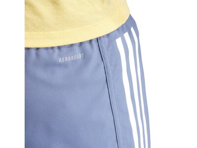 ADIDAS Herren Shorts Own the Run 3-Streifen 2-in-1 Blau