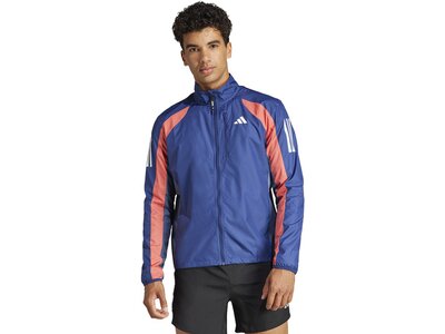 ADIDAS Herren Jacke Own The Run Colorblock Blau