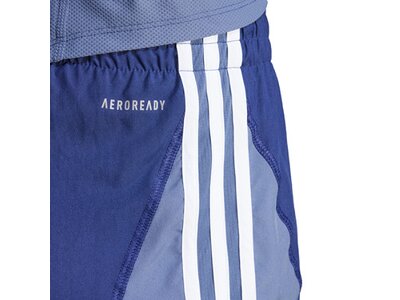 ADIDAS Damen Shorts Own the Run Colorblock (Länge 3 Zoll) Blau